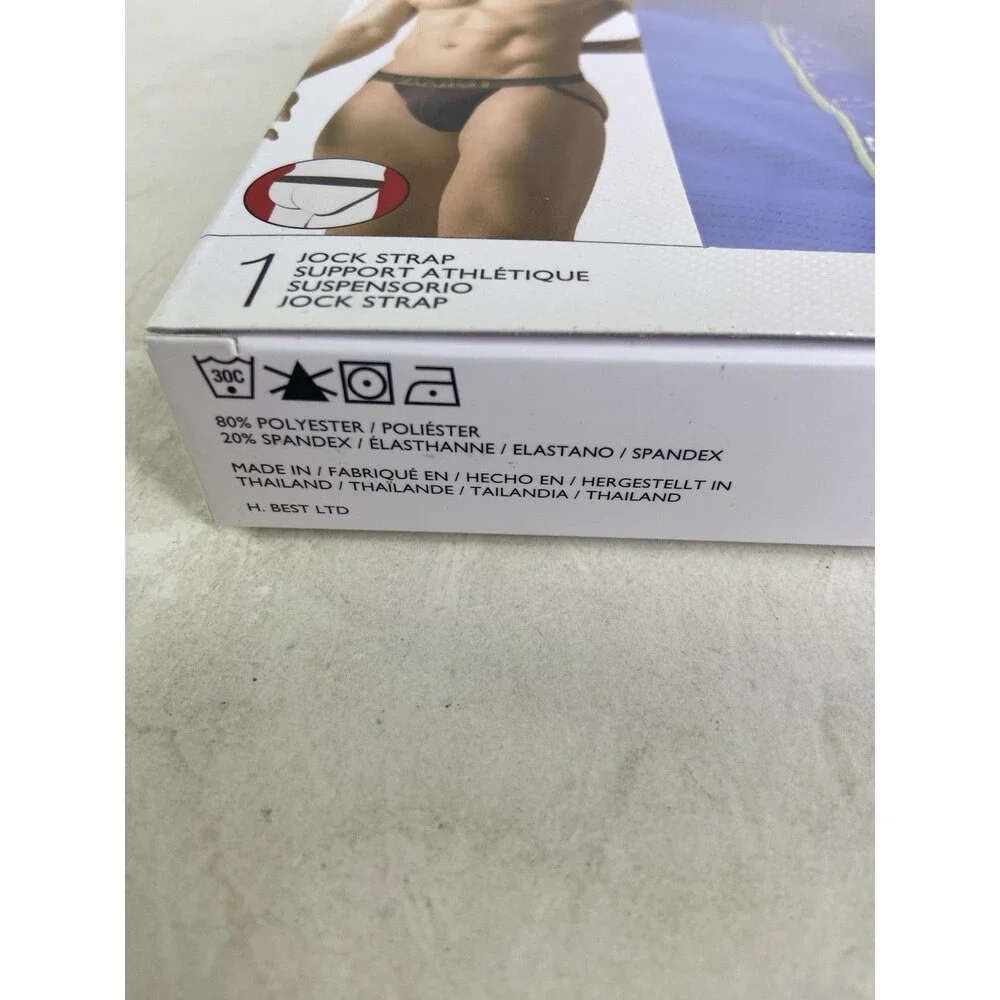 2xist Speed Dri Mesh Jockstrap Jock Strap Underwear Blue Mens Size XL